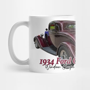 1934 Ford Custom 3 Window Coupe Street Rod Mug